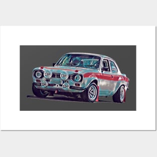 Escort Rally Posters and Art